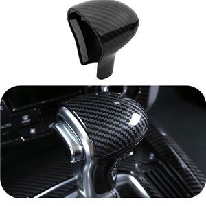 Sports style gear shift knob cover sticker head for Audi